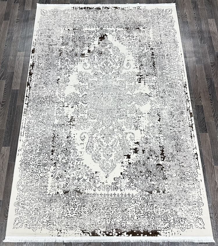 Ковер SIHIR 17368_WHITE / DARK GREY