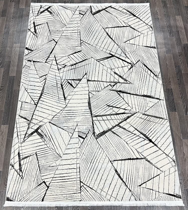 Ковер SIHIR 17369_WHITE / DARK GREY