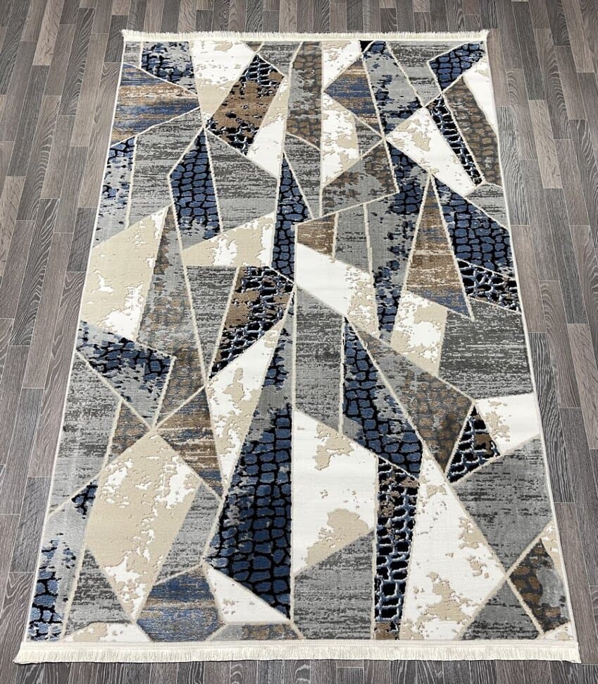 Ковер AURA 40667C_MAVİ / MAVİ