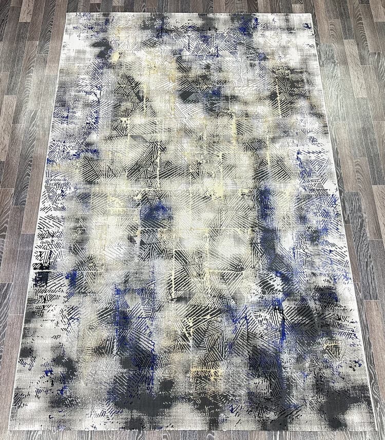 Ковер LISA AA611A_L.GREY / BLUE