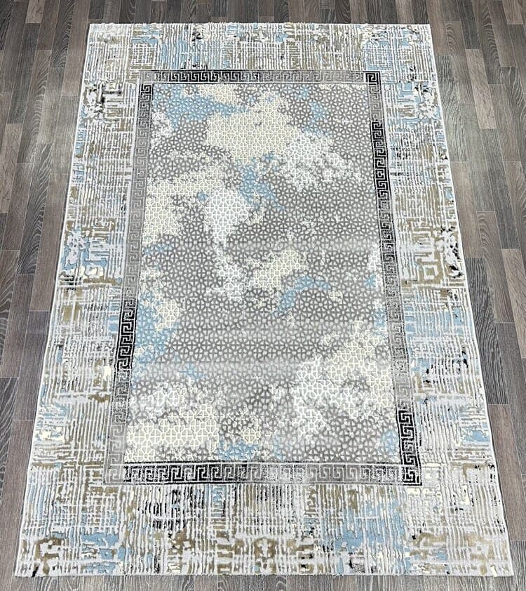 Ковер SANANDAJ B029A_L GREY SHRINK / LIHGT GREY