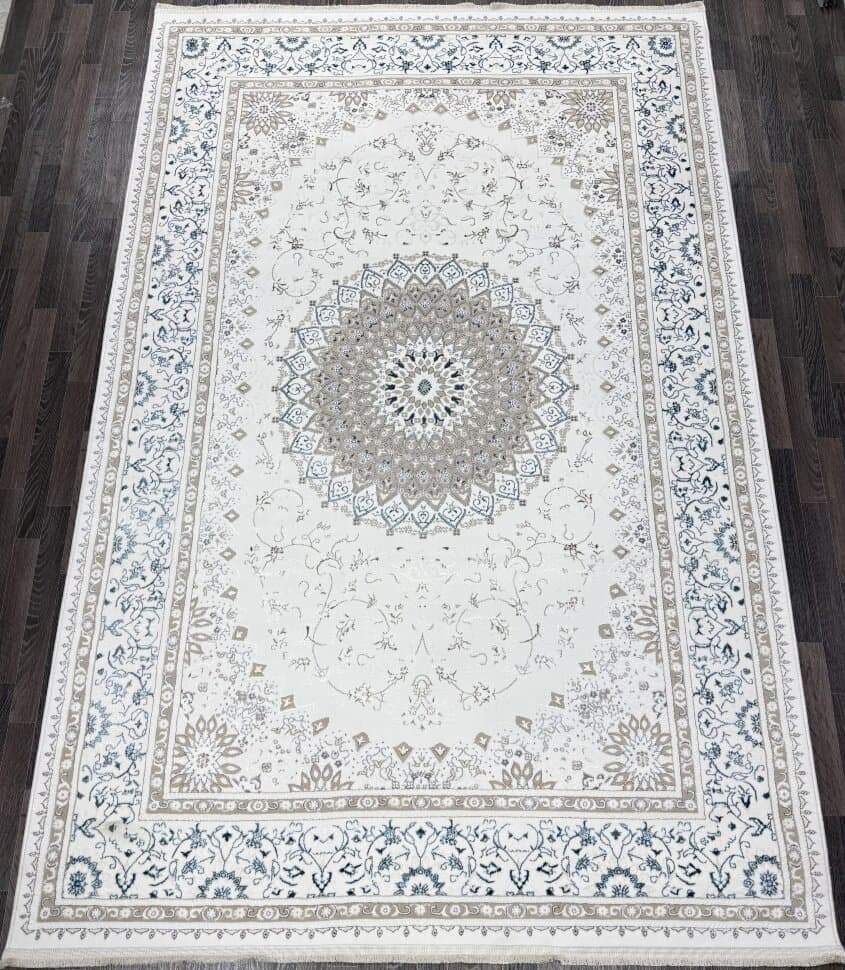 Ковер MILAN B204A_CREAM SHRINK / BLUE