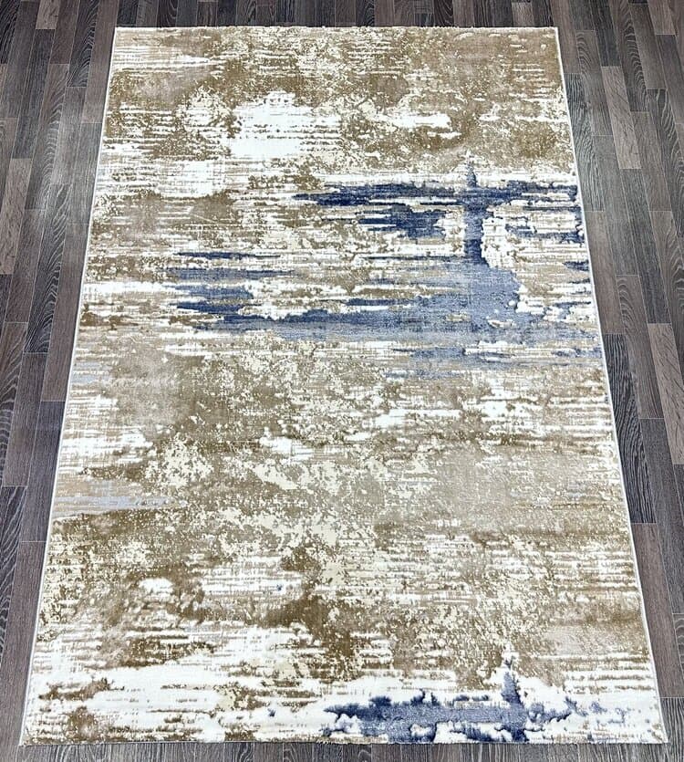 Ковер SEMNAN D068A_CREAM SHIRINK / BLUE FDY