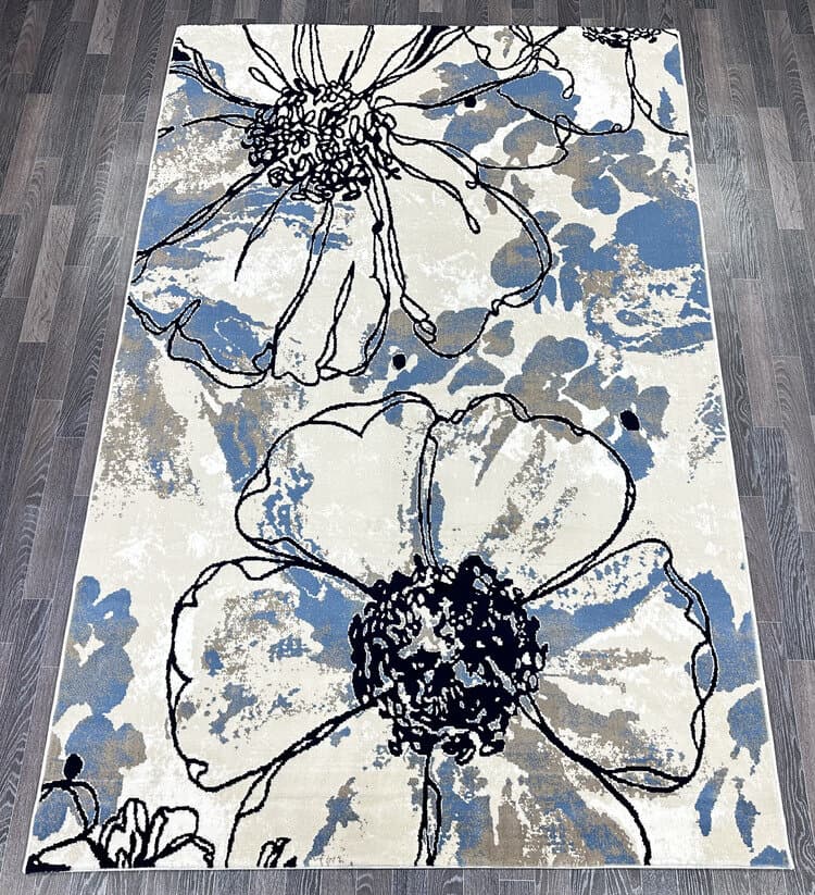 Ковер MADISON D094A_BLUE / LIGHT BEİGE