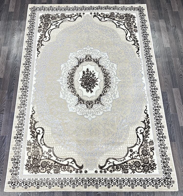 Ковер PLATINIUM Q010A_BROWN FDY/CREAM SHRINK