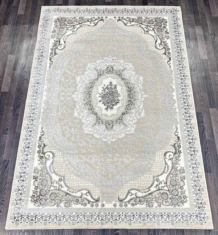 Ковер PLATINIUM Q010A_GREY FDY / CREAM SHRINK