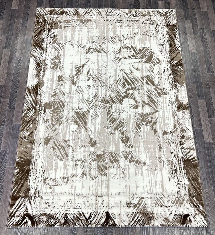 Ковер BOJNORD V135A_VIZON SHRINK / BROWN HEATSET
