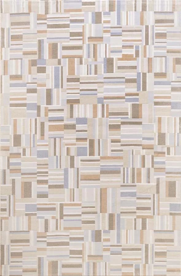 Ковер Fest F410AB_BEIGE / BLUE