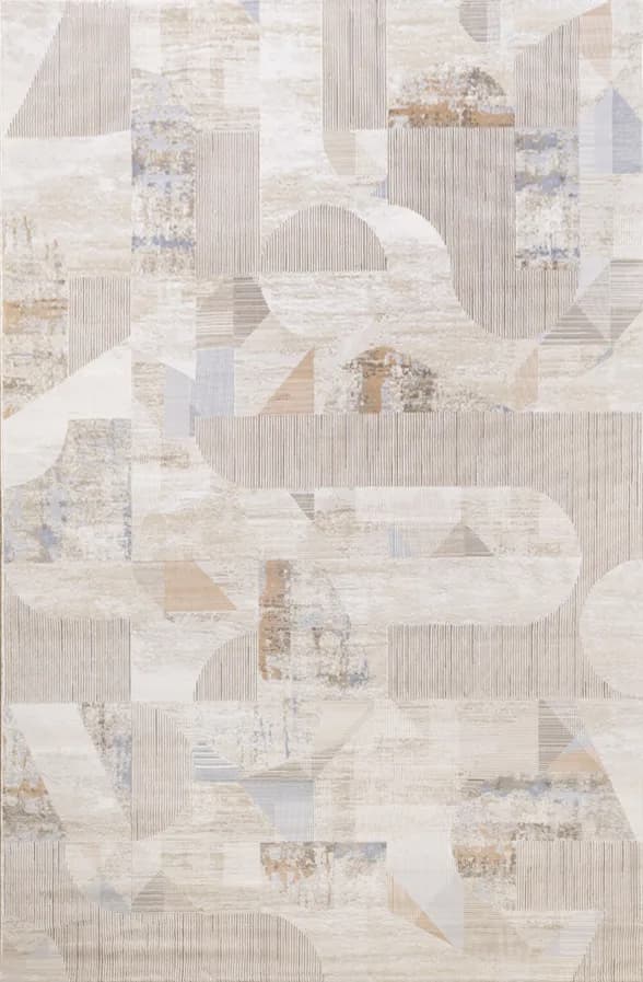 Ковер Fest F422AB_BEIGE / BLUE