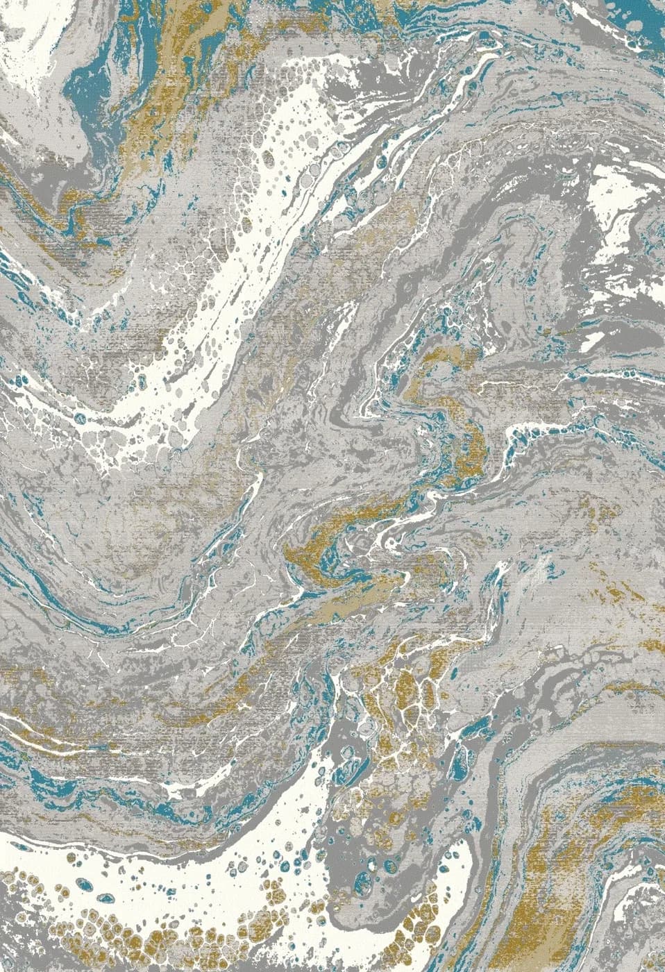 Ковер Olimpos MB91M_IVORY / D_BLUE